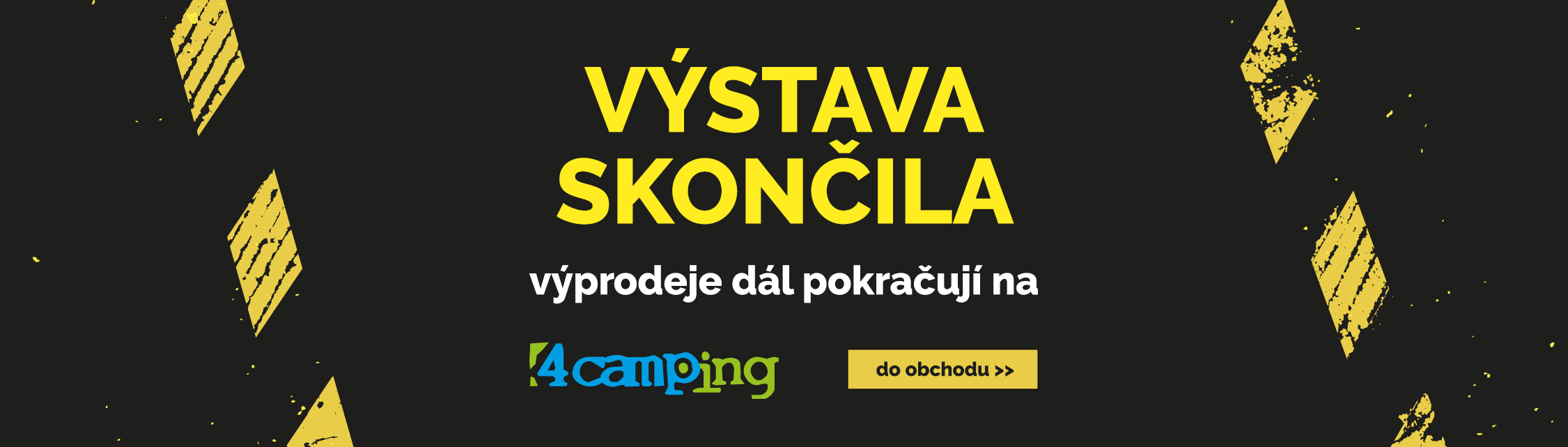 Výstava stanů a vybavení do přírody