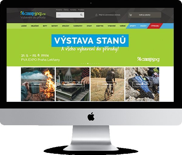 4camping.cz - vybavení do přírody